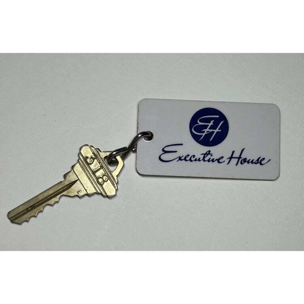 Vintage Executive House Washington, D.C. Hotel Key & Fob Room #318
